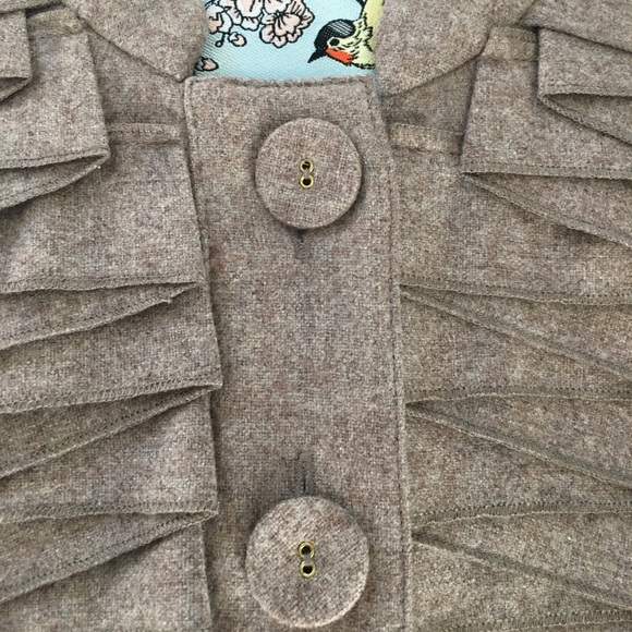 Tabitha wool-blend blazer from Anthropolgie size 0 - Picture 4 of 5